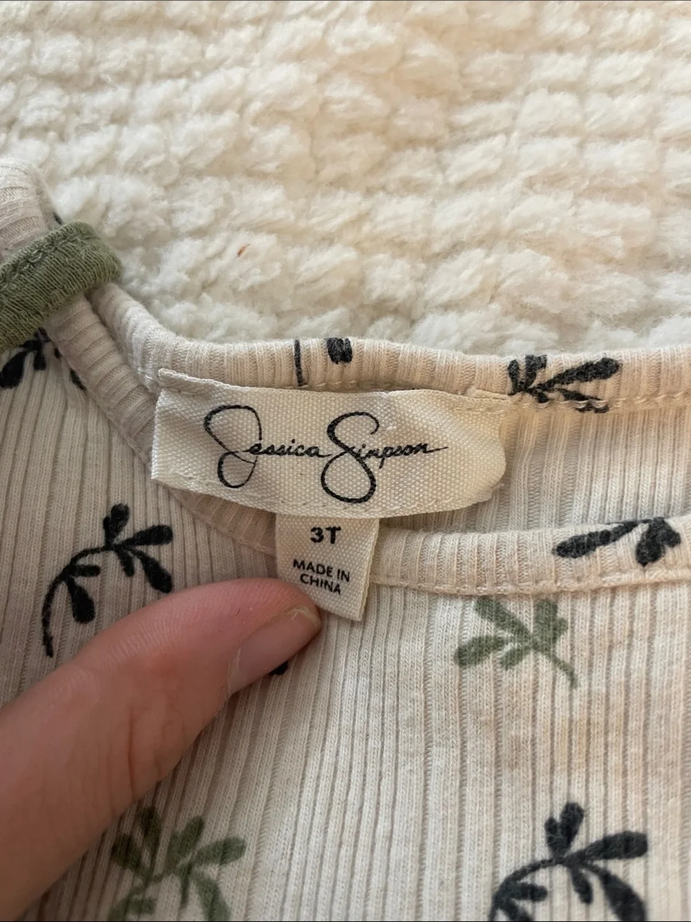 Jessica Simpson soft olive